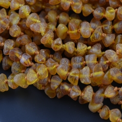 Amber necklaces raw cognac 130cm